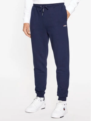 Fila Spodnie dresowe FAM0500 Granatowy Regular Fit