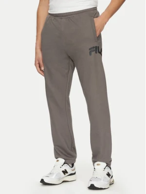 Fila Spodnie dresowe Lagesse FAM0869 Szary Regular Fit