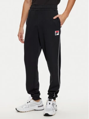 Fila Spodnie dresowe Lincoln FAM0663 Czarny Regular Fit