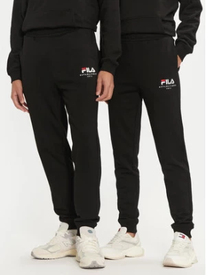 Fila Spodnie dresowe Unisex Bovrup FAU0146 Czarny Regular Fit