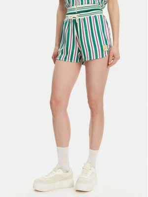 Fila Szorty sportowe Lassance FAW1002 Zielony Regular Fit