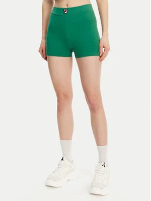 Fila Szorty sportowe Limes FAW1024 Zielony Slim Fit