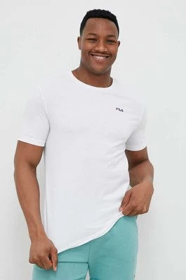 Fila t-shirt bawełniany 2-pack Brod kolor szary gładki FAM0083
