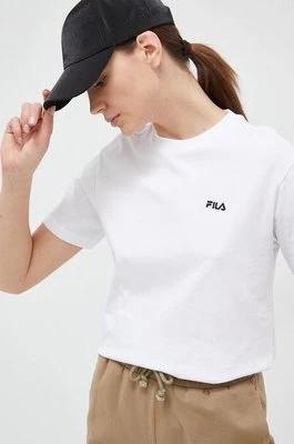 Fila t-shirt bawełniany Biendorf kolor biały FAW0452