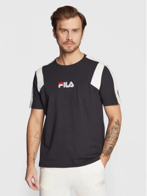 Fila T-Shirt Bormio FAM0175 Czarny Regular Fit
