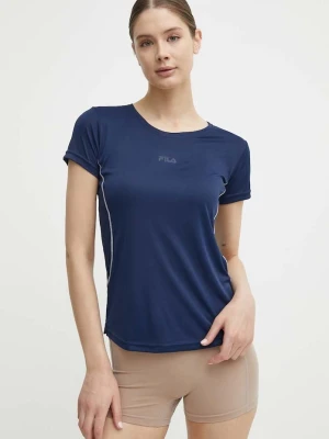 Fila t-shirt do biegania Raffadali granatowy