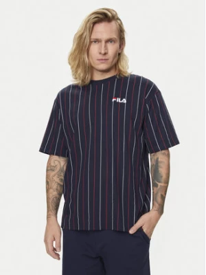 Fila T-Shirt FAM0662 Granatowy Regular Fit