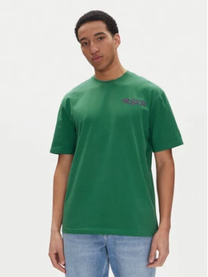 Fila T-Shirt Lengeweg FAM0907 Zielony Regular Fit