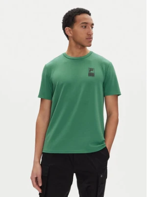 Fila T-Shirt Lennik FAM0883 Zielony Regular Fit