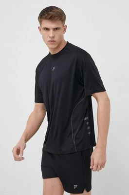Fila t-shirt treningowy Ronchin kolor czarny gładki