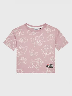 Fila T-Shirt Tver 771170 Różowy Relaxed Fit