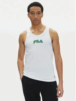 Fila Tank top Lirey FAM0919 Biały Slim Fit