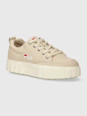 Fila tenisówki Sandblast damskie kolor beżowy FFW0062