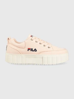 Fila tenisówki Sandblast damskie kolor pomarańczowy FFW0062