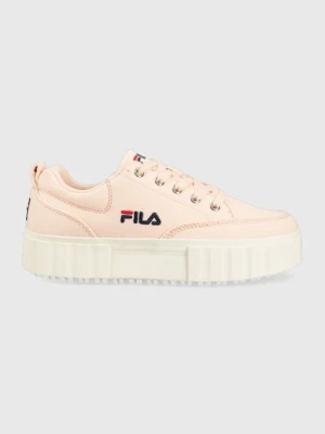 Fila tenisówki Sandblast damskie kolor pomarańczowy FFW0062