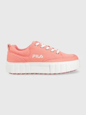 Fila tenisówki Sandblast damskie kolor różowy FFW0062