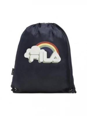 Fila Worek Bohicon Rainbow Small Sport Drawstring Backpack FBK0018 Granatowy