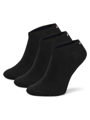 Fila Zestaw 3 par niskich skarpet unisex F9100-AW24 (3-pack) Czarny