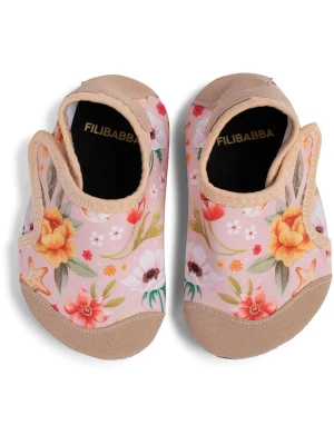 Filibabba Buty kąpielowe "Ocean Blossom" w kolorze jasnoróżowym rozmiar: 26/27