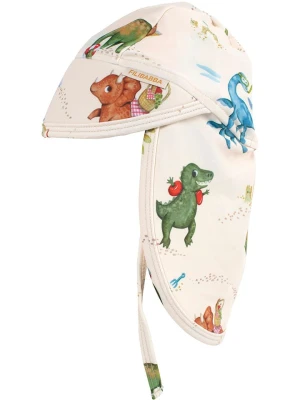 Filibabba Czapka "Lykke Dino Beach" w kolorze białym rozmiar: 80-98