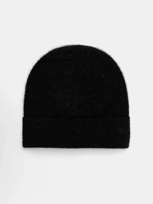 Filippa K czapka z dodatkiem wełny kolor czarny 31309