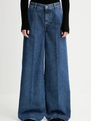 Filippa K jeansy damskie kolor niebieski 31469.FK