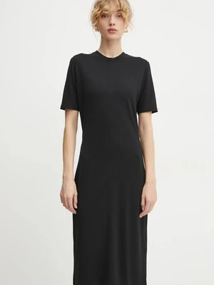 Filippa K sukienka kolor czarny mini prosta 31143