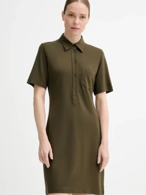 Filippa K sukienka kolor zielony mini prosta 31746.FK