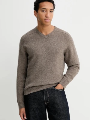 Filippa K sweter męski kolor beżowy 31697