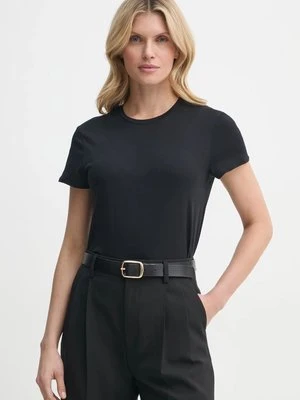 Filippa K t-shirt bawełniany damski kolor czarny 28904