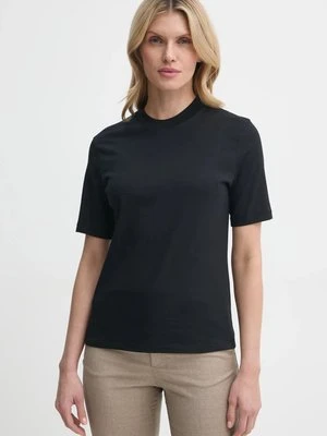 Filippa K t-shirt bawełniany damski kolor czarny 30611