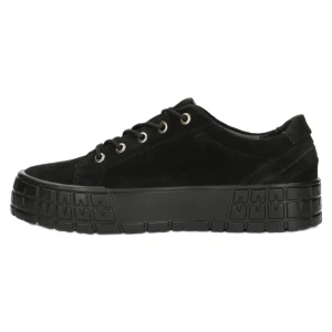 Filippo Damskie trampki skórzane DP3527/22 BK czarne