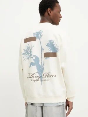 Filling Pieces bluza bawełniana kolor beżowy wzorzysta 74599859936