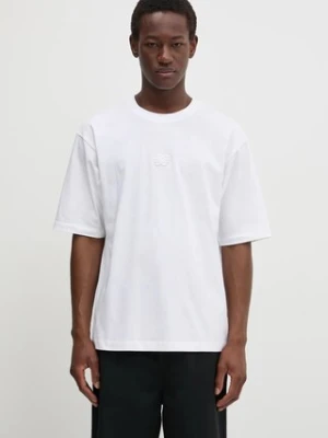 Filling Pieces Boxy Embroidered T-shirt bawełniany
