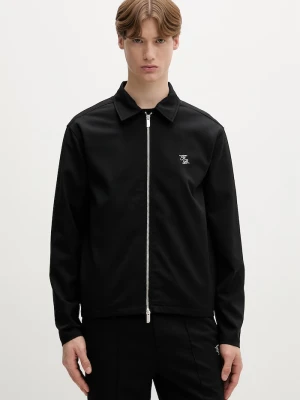 Filling Pieces kurtka przejściowa męska z wełny Coach Twill Wool czarny