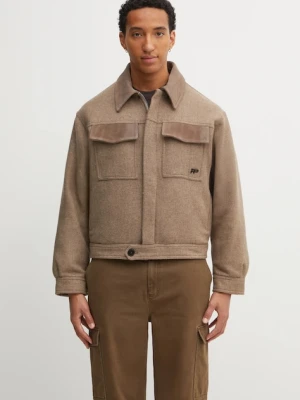 Filling Pieces kurtka z dodatkiem wełny Box Varsity