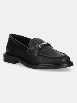 Filling Pieces mokasyny Loafer Aten kolor czarny 44226591861