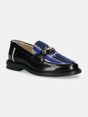 Filling Pieces mokasyny Loafer Football męskie kolor czarny 44260011658