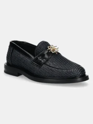 Filling Pieces mokasyny Loafer Reed męskie kolor granatowy 44278551658