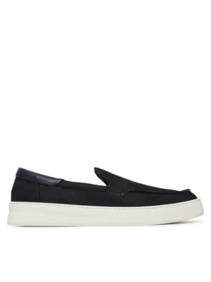 Filling Pieces Półbuty Signature Loafer 79128261658 Granatowy