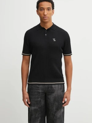Filling Pieces polo męskie bawełniane Fine Knit Polo