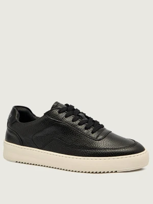 Filling Pieces Skórzane sneakersy Mondo Grain czarny