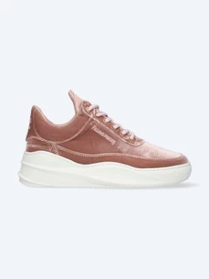 Filling Pieces sneakersy Low Top Sky Velvet kolor brązowy 51427611888