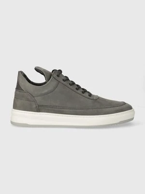 Filling Pieces sneakersy nubukowe Low Top Base kolor szary 10120591002