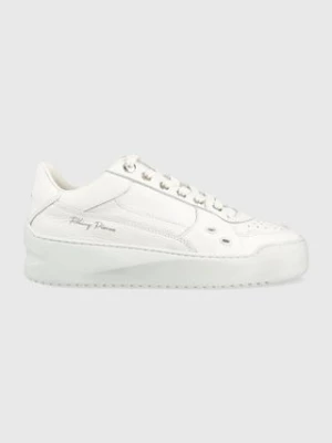 Filling Pieces sneakersy skórzane Avenue Cup kolor biały 71533701855 71533701855-All.White