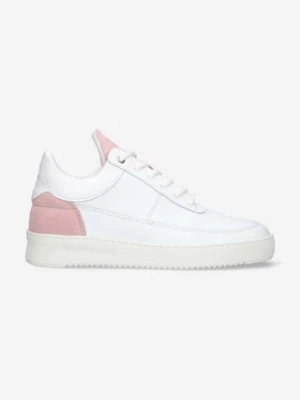 Filling Pieces sneakersy skórzane Low Eva Itaca kolor biały 51328882052-WHITE