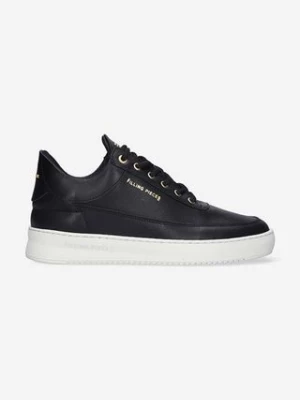 Filling Pieces sneakersy skórzane Low Eva Lane 51326151861 kolor czarny 51326151861-BLACK