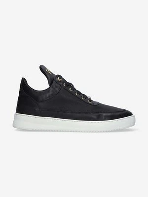 Filling Pieces sneakersy skórzane Low Top Aten kolor czarny 10126591861