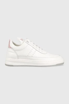 Filling Pieces sneakersy skórzane Low Top Bianco kolor biały 10127792081 10127792081-Rosa