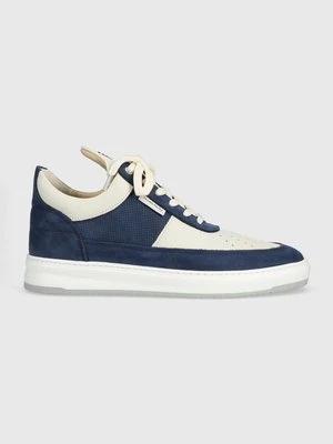 Zdjęcie produktu Filling Pieces sneakersy skórzane Low Top Game kolor granatowy 10133151916 10133151916-Dark.Blue